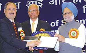 Dr. Sangwan receives the Bhatnagar award