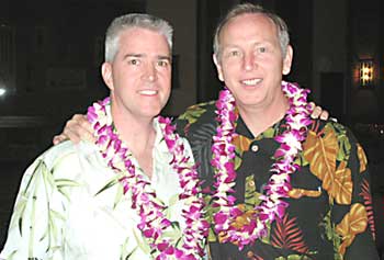 Military ophthalmologists Steven C. Schallhorn, MD and Scott D. Barnes, LTC, MC, USA