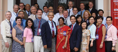 The faculty from the 2010 Imperial City Eye Meeting. 