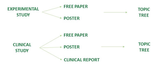 Abstract submission diagram