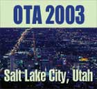 OTA 2003: Salt Lake City, Utah [logo]