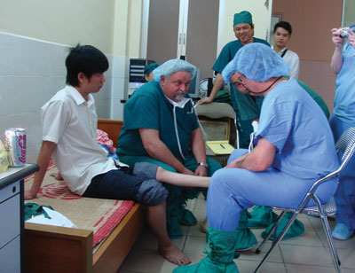 Blasier and Wapner discuss a foot deformity.