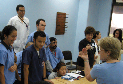 Michlovitz teaching therapists and physicians