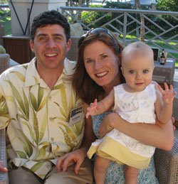 David Labadie, MD, and family enjoyed the free time provide by the half-day sessions at Orthopedics Today Hawaii 2010. They are seen here at a Banyan Tree Gathering.