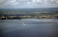 The summit of Mauna Kea, Waimea town and Parker Ranch 