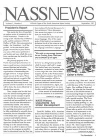 The first issue of NASSNews