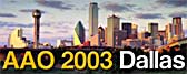 AAO 2003 Dallas [logo]