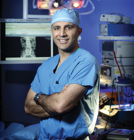 Imaging developments are underway to allow surgeons to visualize more levels during deformity surgery, A. Jay Khanna, MD, MBA, chair of the North American Spine Society radiology section, said. 