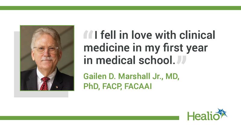 Gailen D. Marshall Jr., MD, PhD, FACP, FACAAI