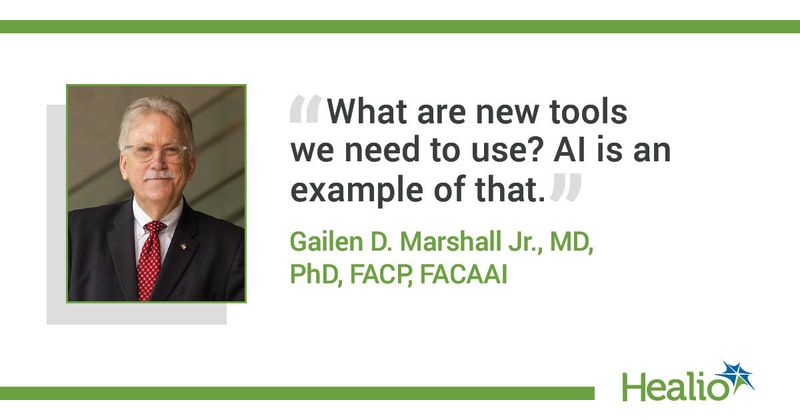 Gailen D. Marshall Jr., MD, PhD, FACP, FACAAI