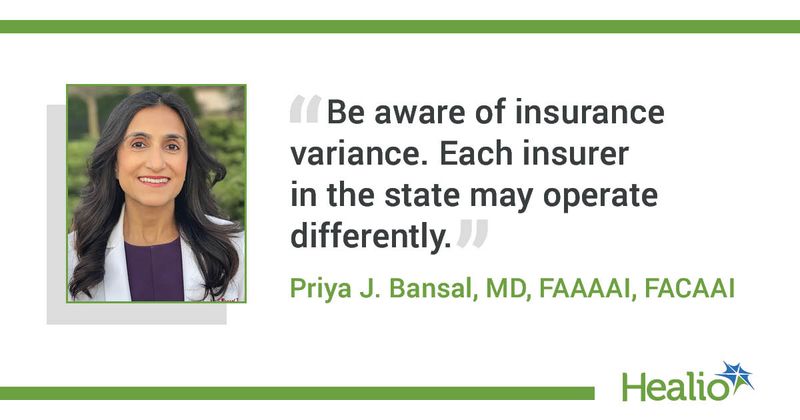 Priya J. Bansal, MD, FAAAAI, FACAAI