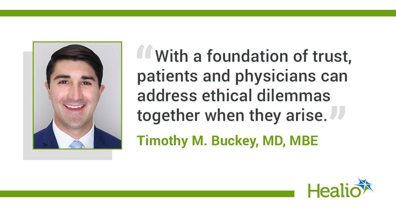 Timothy M. Buckey, MD, MBE