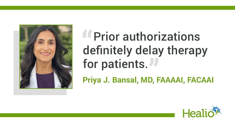 Priya J. Bansal, MD, FAAAAI, FACAAI