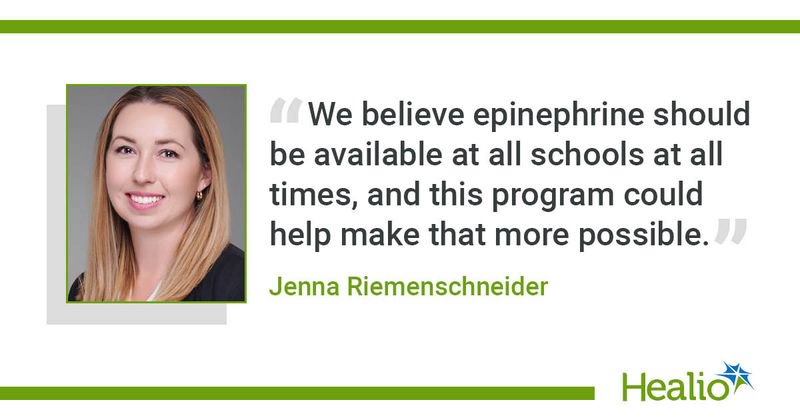 Jenna Riemenschneider, BA, MS, vice president of advocacy and policy, Allergy and Asthma Foundation of America 