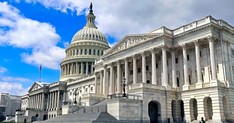 The US Capitol building