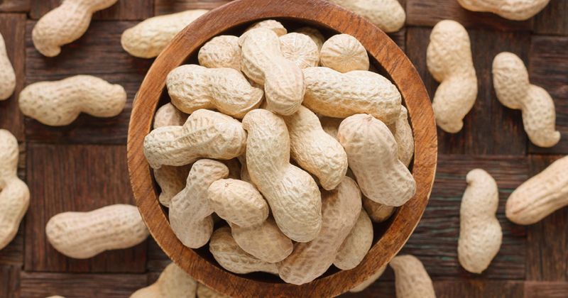 Peanuts in a bowl