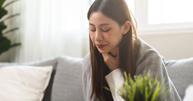 woman with eosinophilic esophagitis