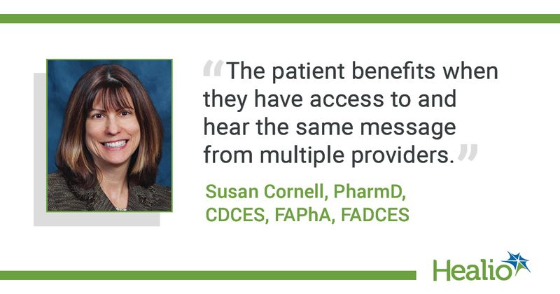 Susan Cornell, PharmD, CDCES, FAPhA, FADCES