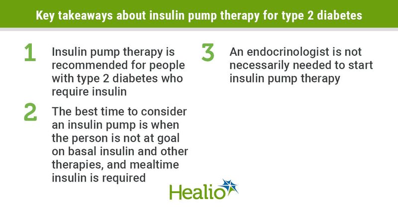 Takeaways for using insulin pump therapy for type 2 diabetes