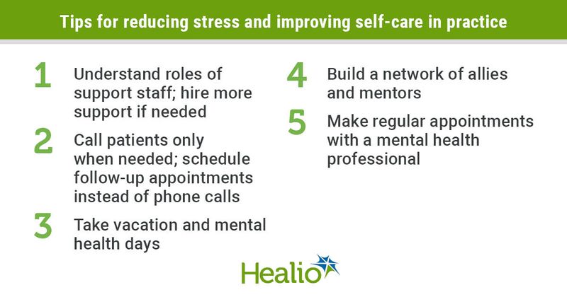 Tips for reducing stress and improving self-care