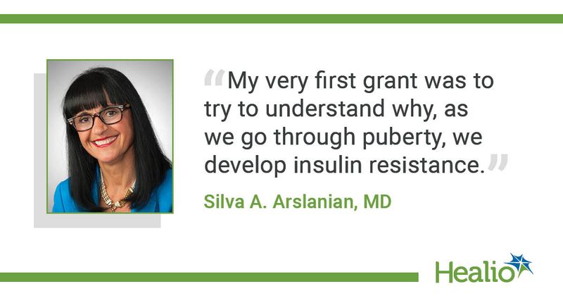 Silva A. Arslanian, MD, quote