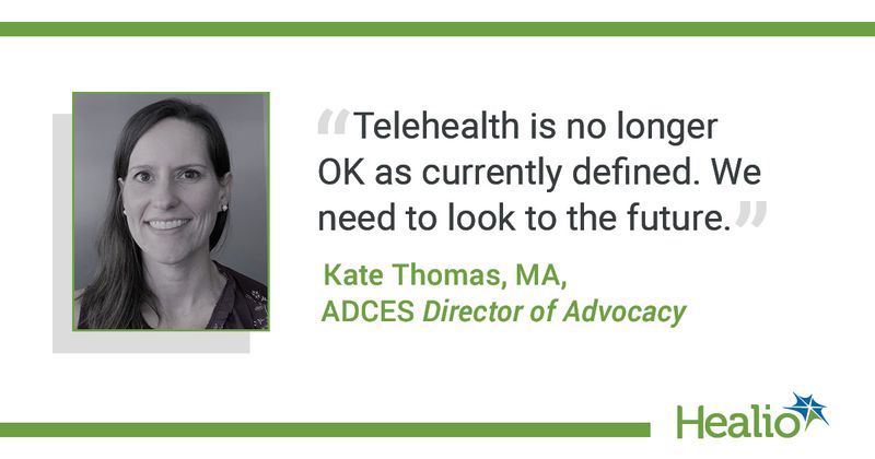 Telehealth is no longer OK as currently defined. We need to look to the future.