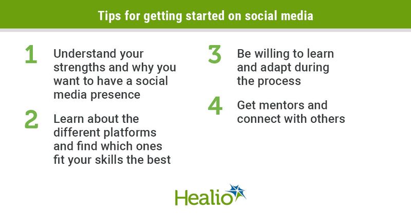 Tips for diabetes care and education specialists to get started on social media