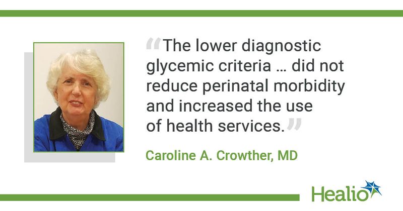 Caroline A. Crowther, MD