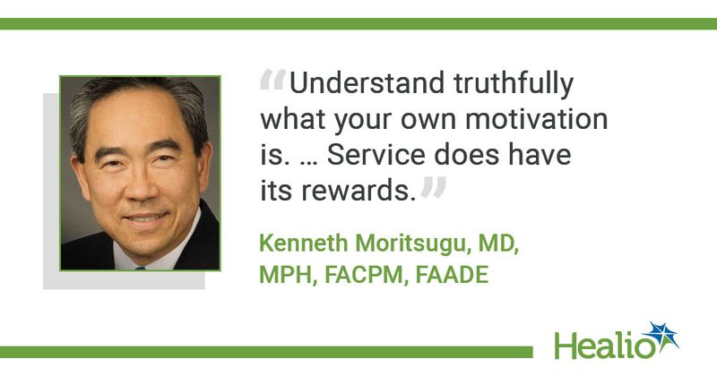 Kenneth Moritsugu, MD, MPH, FACPM, FAADE