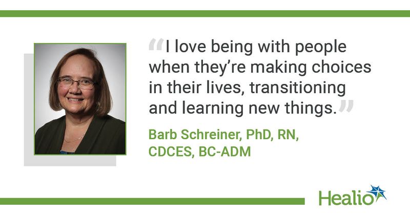 Barb Schreiner, PhD, RN, CDCES, BC-ADM