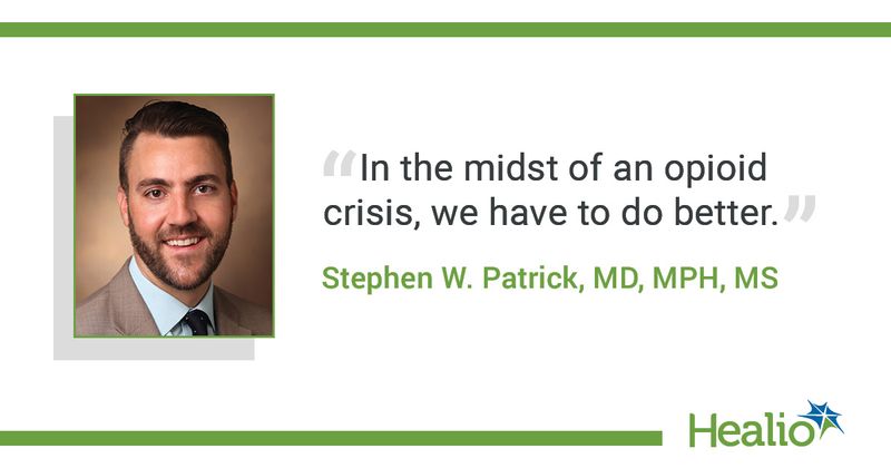 Quote from Patrick on opioid crisis