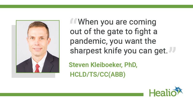 When you are coming out of the gate to fight a pandemic, you want the sharpest knife you can get. For now, RT-PCR is it. 