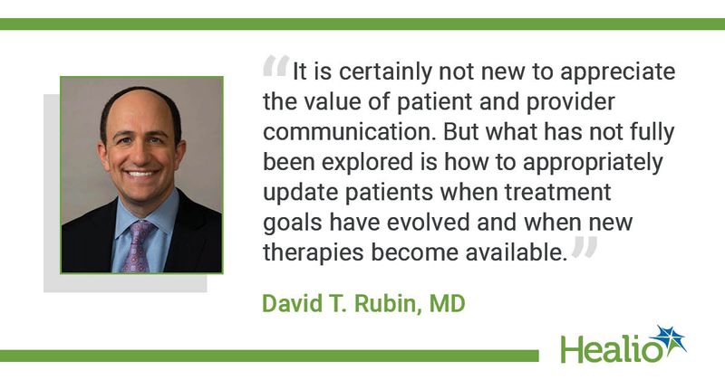 quote from david T. Rubin, MD