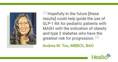 GLP-1RAs improve ALT in pediatric MASLD, could be &lsquo;powerful option&rsquo; for some patients