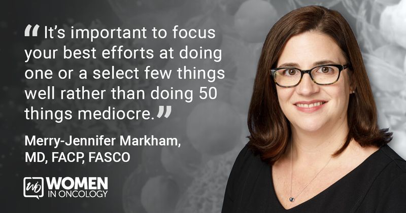 Women in Oncology - Makrham Quote