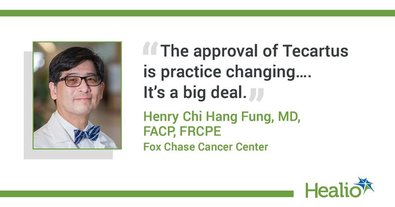 Henry Chi Hang Fung, MD, FACP, FRCPE, chair of the department of bone marrow transplant and cellular therapies at Fox Chase Cancer Center.