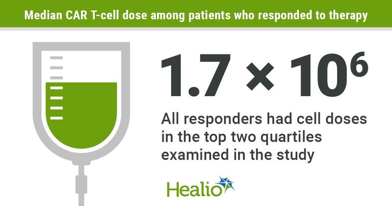 Children and young adults with ALL who received higher doses of tisagenlecleucel achieved significantly longer OS and RFS.