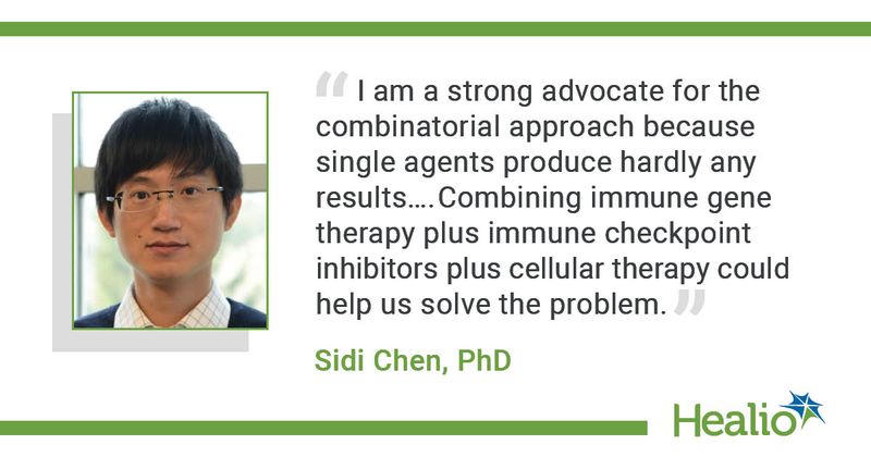 Sidi Chen, PhD, assistant professor in the department of genetics and Systems Biology Institute at Yale School of Medicine and member of Yale Cancer Center.