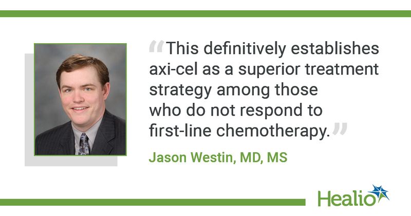 Quote from Jason Westin, MD, MS