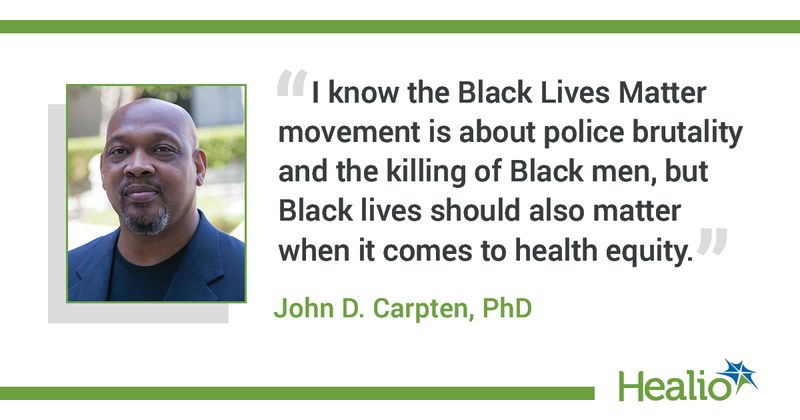 John D. Carpten, PhD, professor and chair of the department of translational genomics at Keck School of Medicine at USC and chair of AACR’s Minorities in Cancer Research Council.