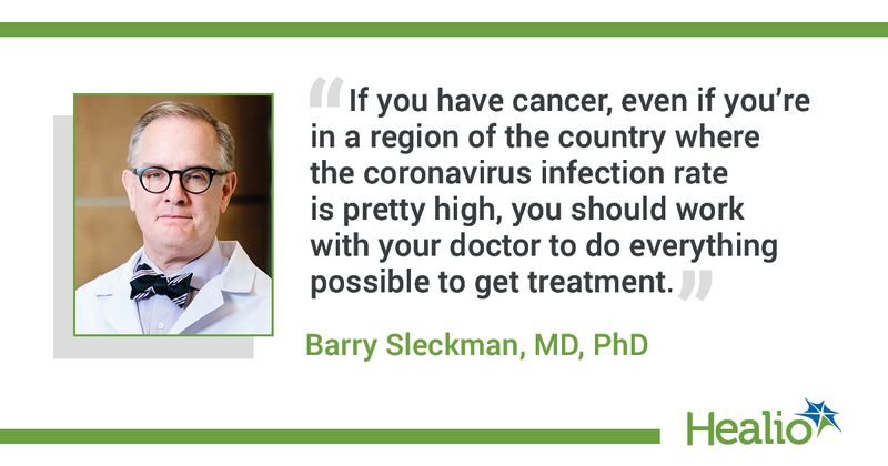 Barry Sleckman, MD, PhD, director of O’Neal Comprehensive Cancer Center at The University of Alabama at Birmingham