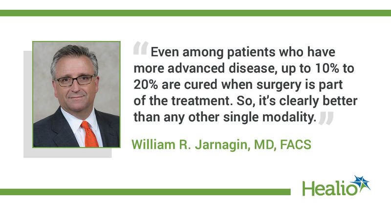 William R. Jarnagin, MD, FACS, chief of the hepatopancreatobiliary service at Memorial Sloan Kettering Cancer Center.