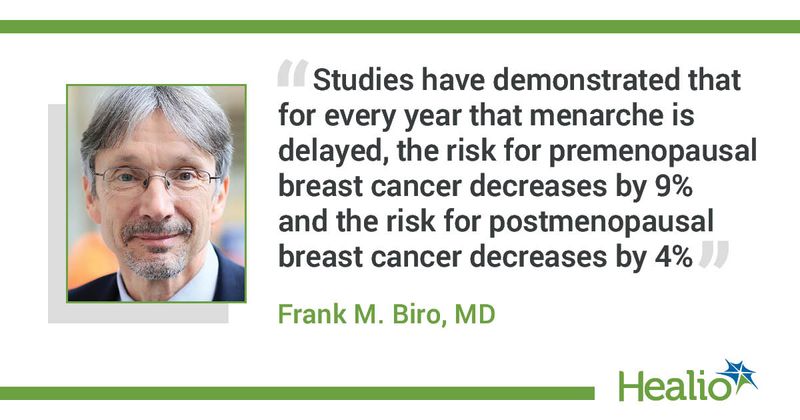 Frank M. Biro, MD, faculty member in the division of adolescent and transition medicine at Cincinnati Children’s Hospital Medical Center and professor in the department of pediatrics at University of Cincinnati College of Medicine.