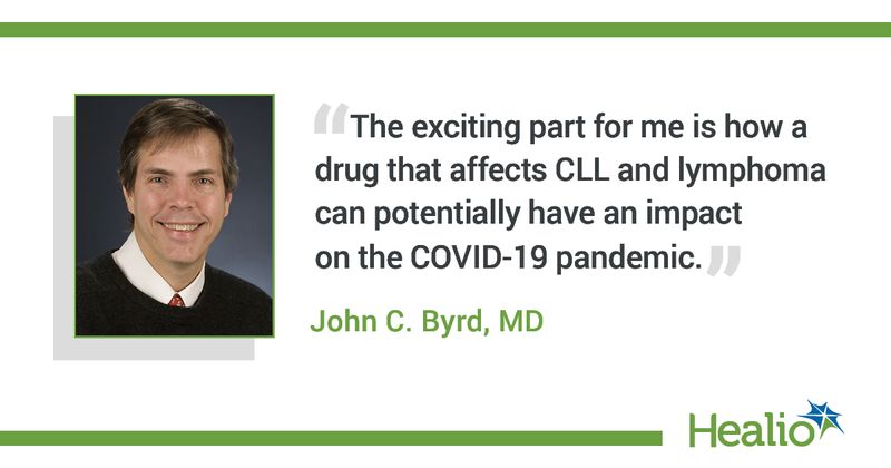 John C. Byrd, MD, a HemOnc Today Editorial Board Member and distinguished university professor at The Ohio State University, and the chief medical officer for the BEAT AML trial.