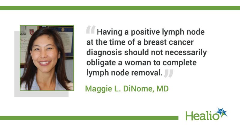 Maggie L. DiNome, MD, associate clinical professor of surgery and chief of breast surgery at David Geffen School of Medicine at University of California, Los Angeles.