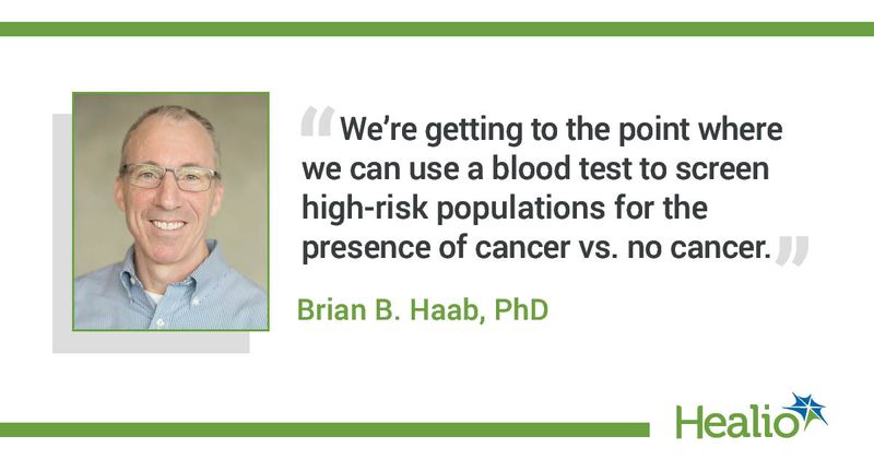 Brian B. Haab, PhD, professor of metabolic and nutritional programming in the Center for Cancer and Cell Biology at Van Andel Institute.