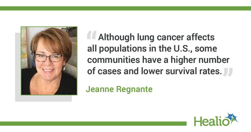 Jeanne Regnante, LUNGevity’s chief health equity and diversity officer