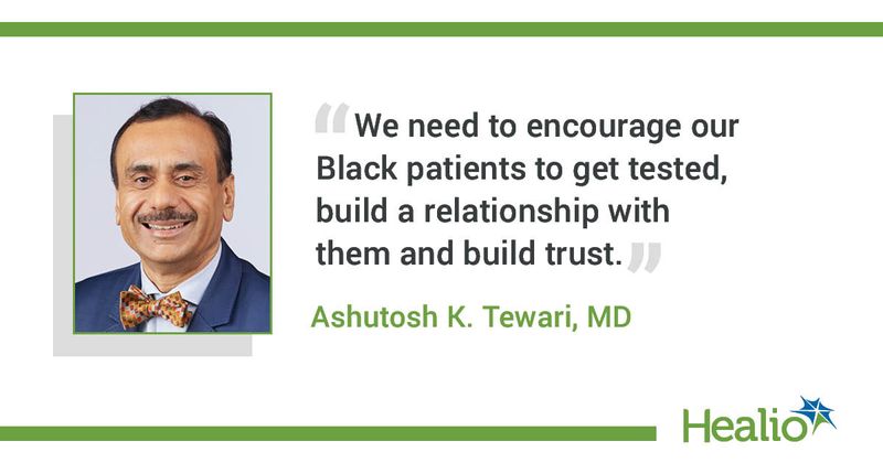 Ashutosh K. Tewari, MD, chair of the department of urology at Mount Sinai Health System