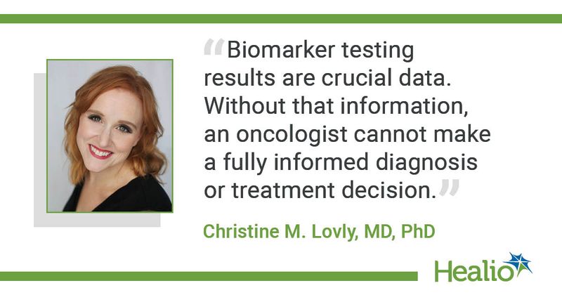 Christine M. Lovly, MD, PhD, associate professor of medicine, Vanderbilt University Medical Center and Vanderbilt-Ingram Cancer Center