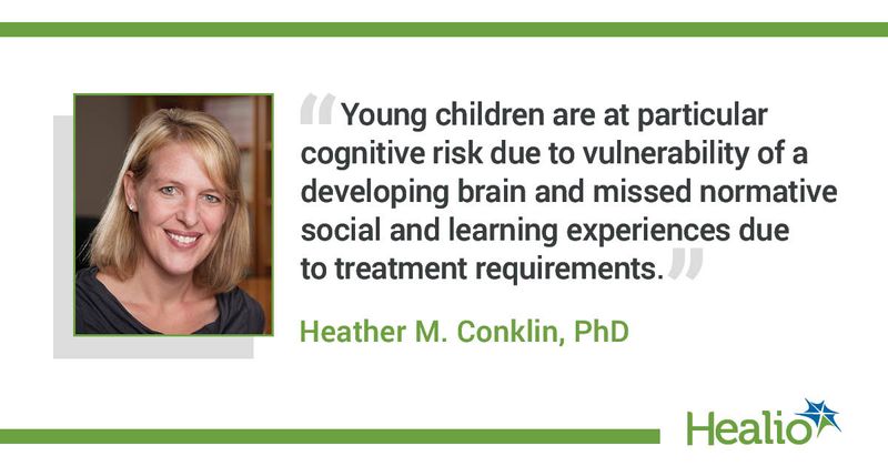 Heather M. Conklin, PhD, researcher in the department of psychology at St. Jude Children’s Research Hospital